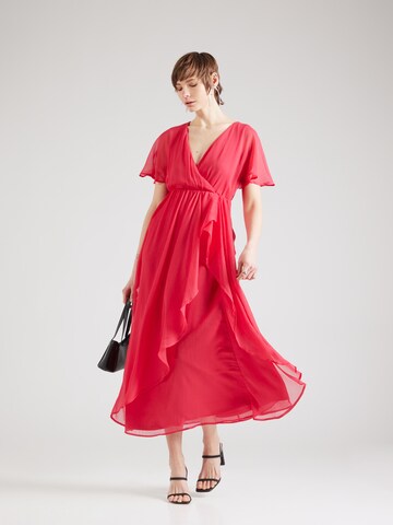 VILA Dress 'VIRILLA' in Red