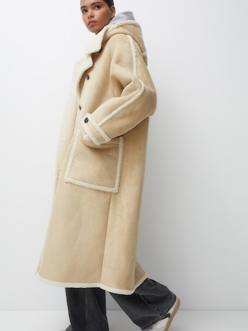 Pull&Bear Mantel in Beige