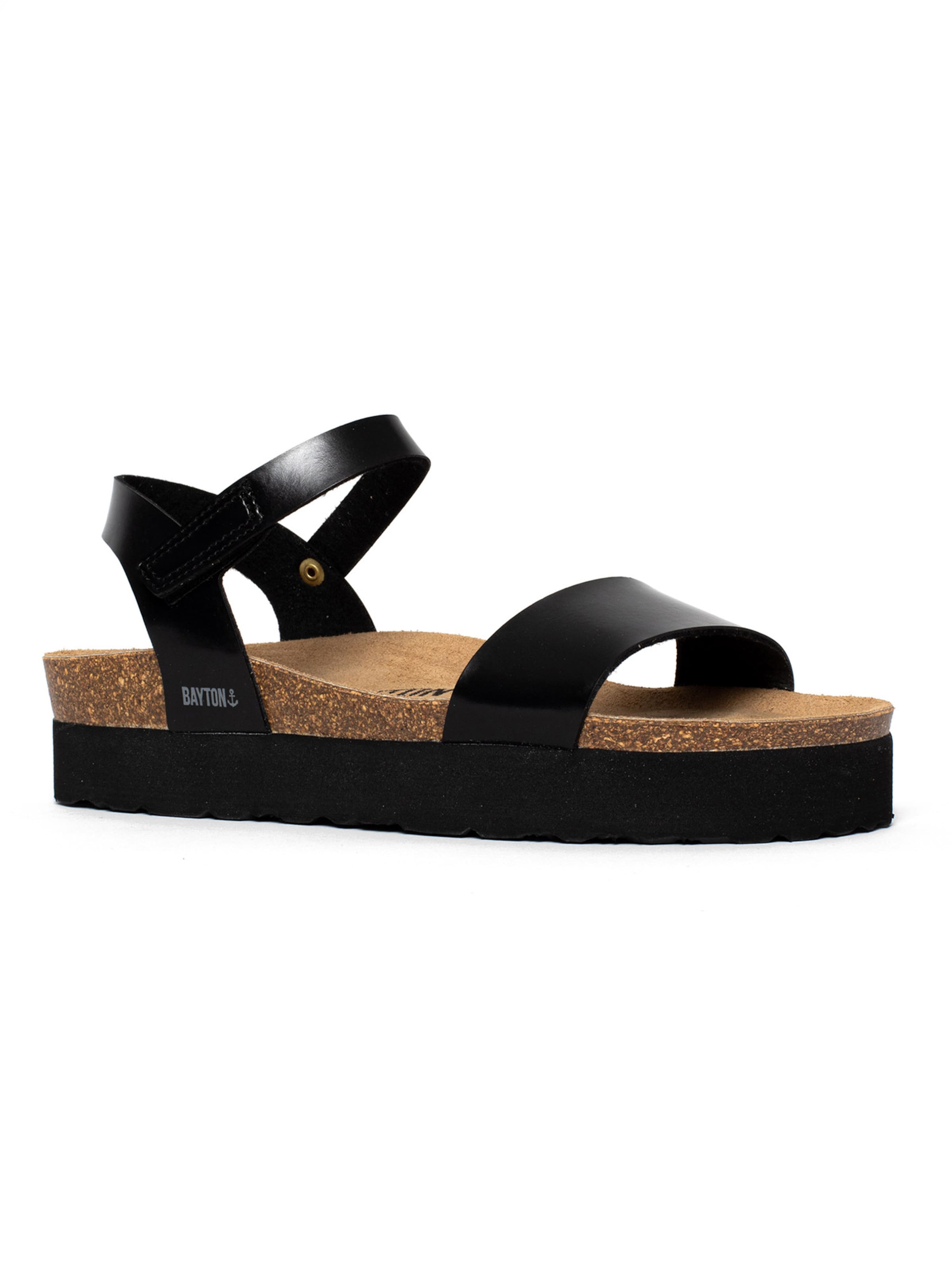 Sandales 'Almeria' Bayton en noir