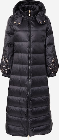 melns Twinset Ziemas mētelis: no priekšpuses