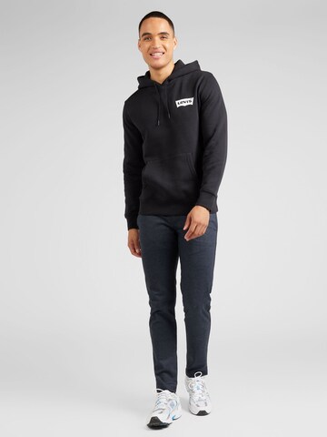 LEVI'S ®Sweater majica 'Standard Graphic Hoodie' - crna boja