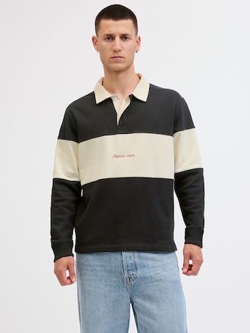 Sweat-shirt 'JORNORREBRO' JACK & JONES en noir : devant