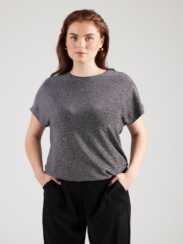 ONLY Carmakoma Shirt 'CARQUEEN' in Zwart: voorkant