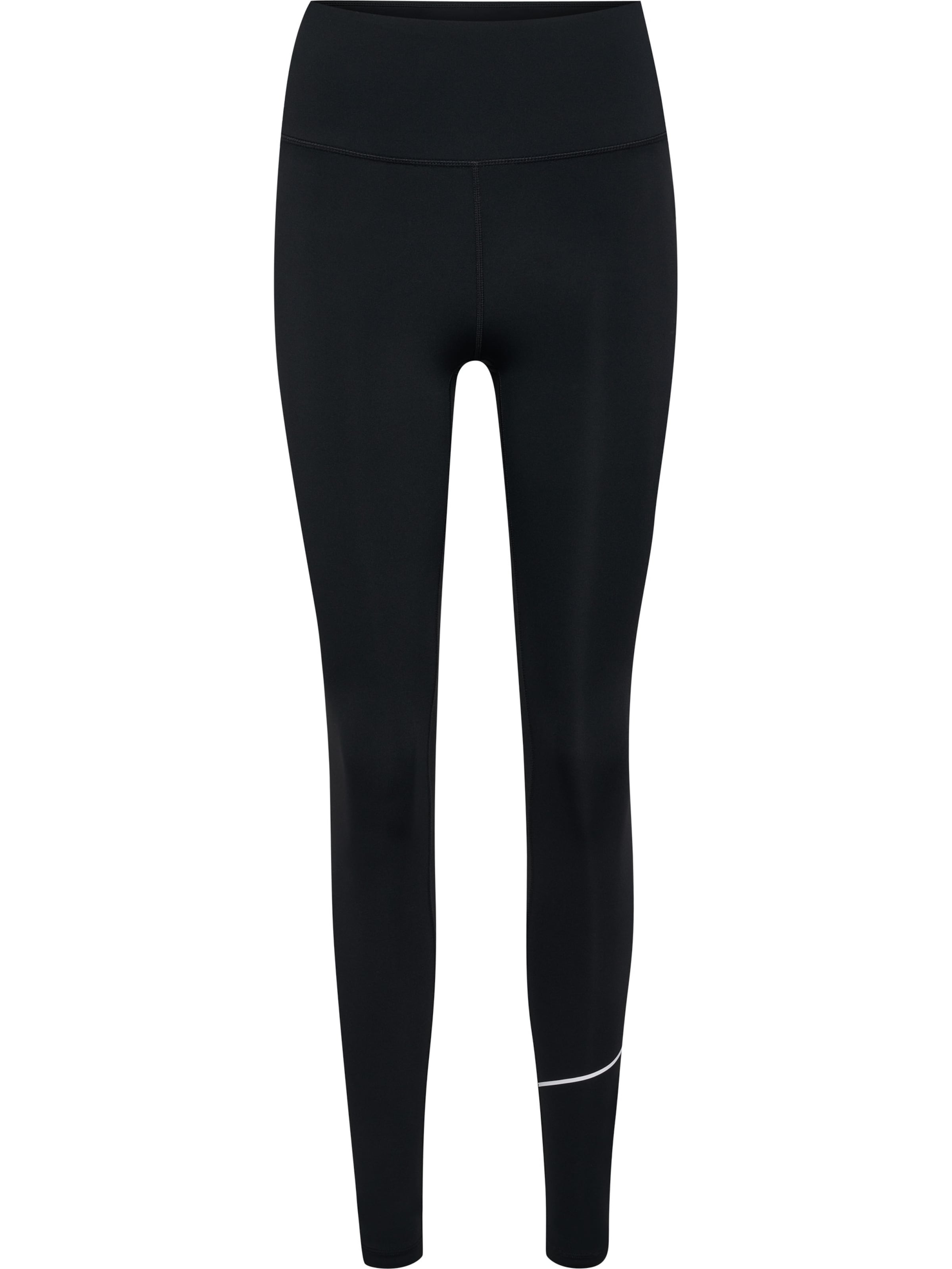 Hummel Skinny Sporthose 'COURT' in Schwarz: Vorderseite