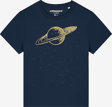Watapparel Shirt 'Saturn' in Blue: front