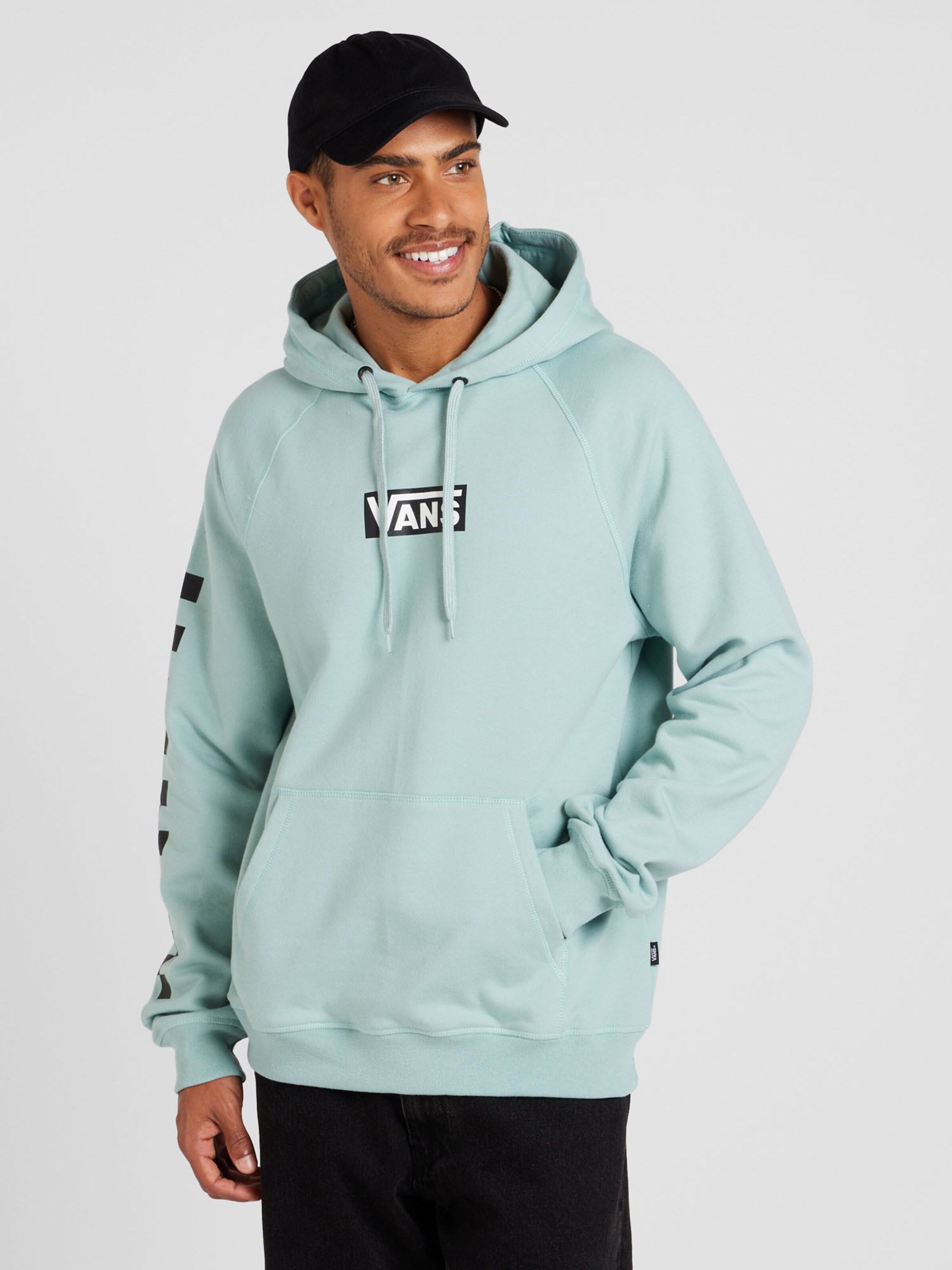 Light blue vans hoodie best sale