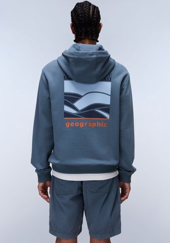 NAPAPIJRI Sweatshirt in Blue: front