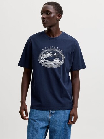 JACK & JONES T-Shirt in Blau: Vorderseite
