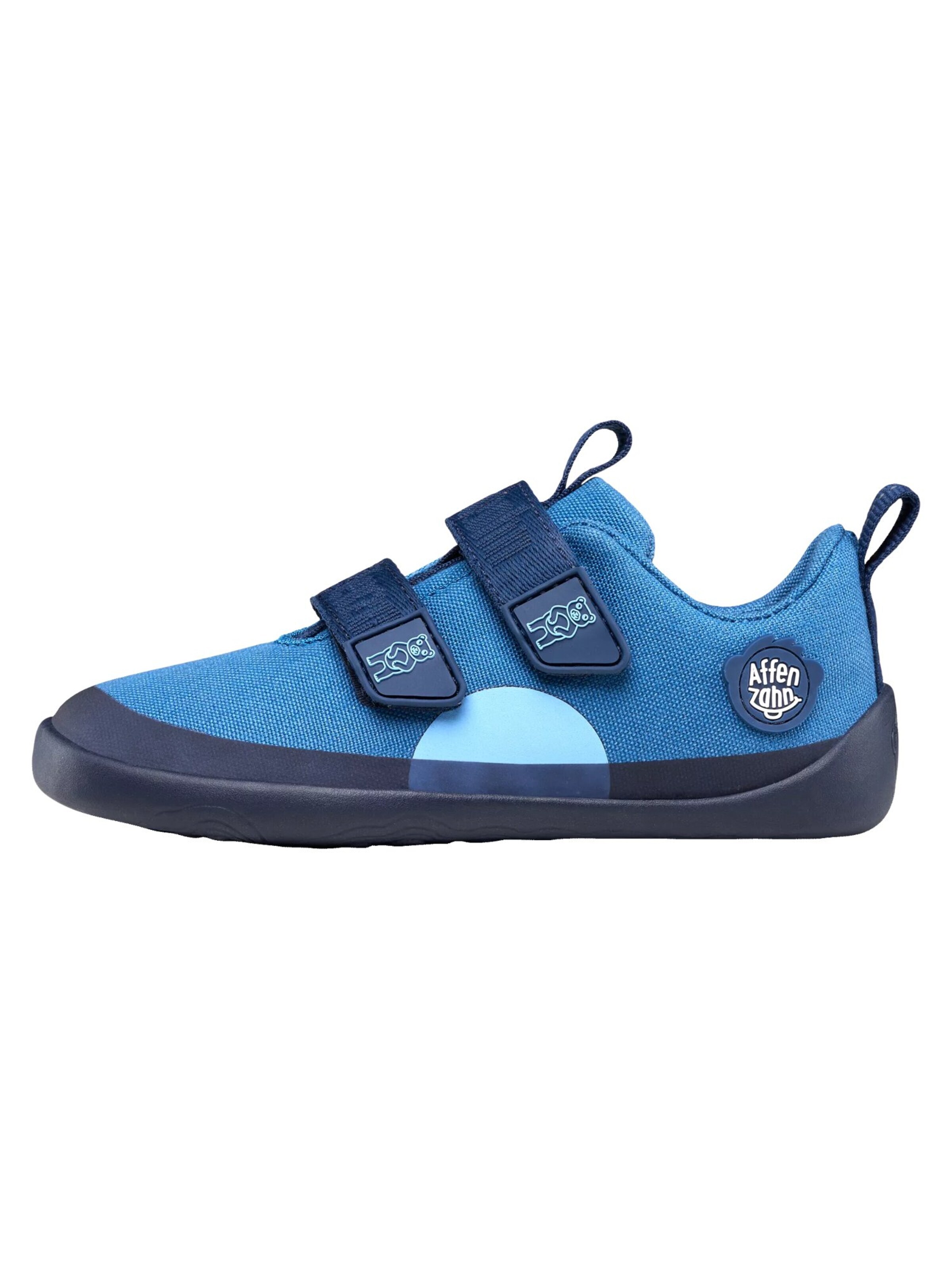Affenzahn Sneaker 'Sneaker Baumwolle Lucky' in Blau: Vorderseite