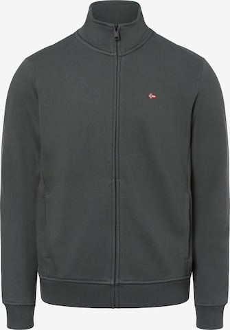 Veste de survêtement 'Balis' NAPAPIJRI en gris : devant