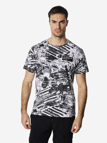 Maglietta di KOROSHI in bianco: frontale