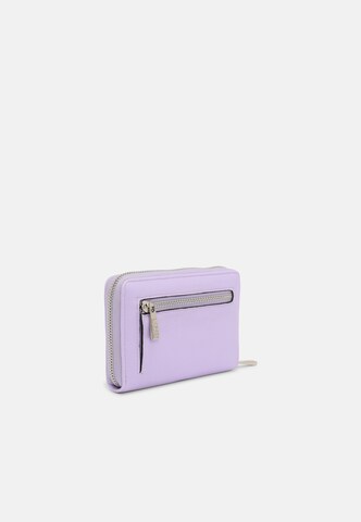 L.CREDI Wallet 'Filippa' in Purple