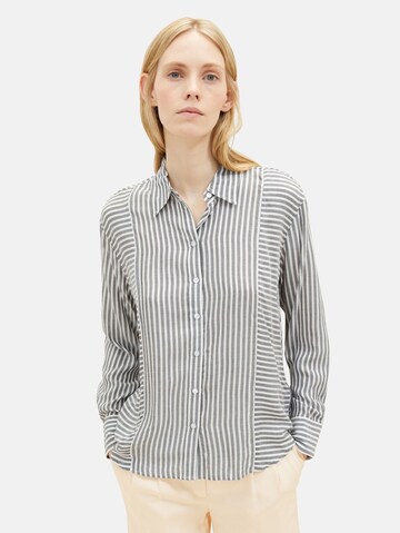 Camicia da donna di TOM TAILOR in blu