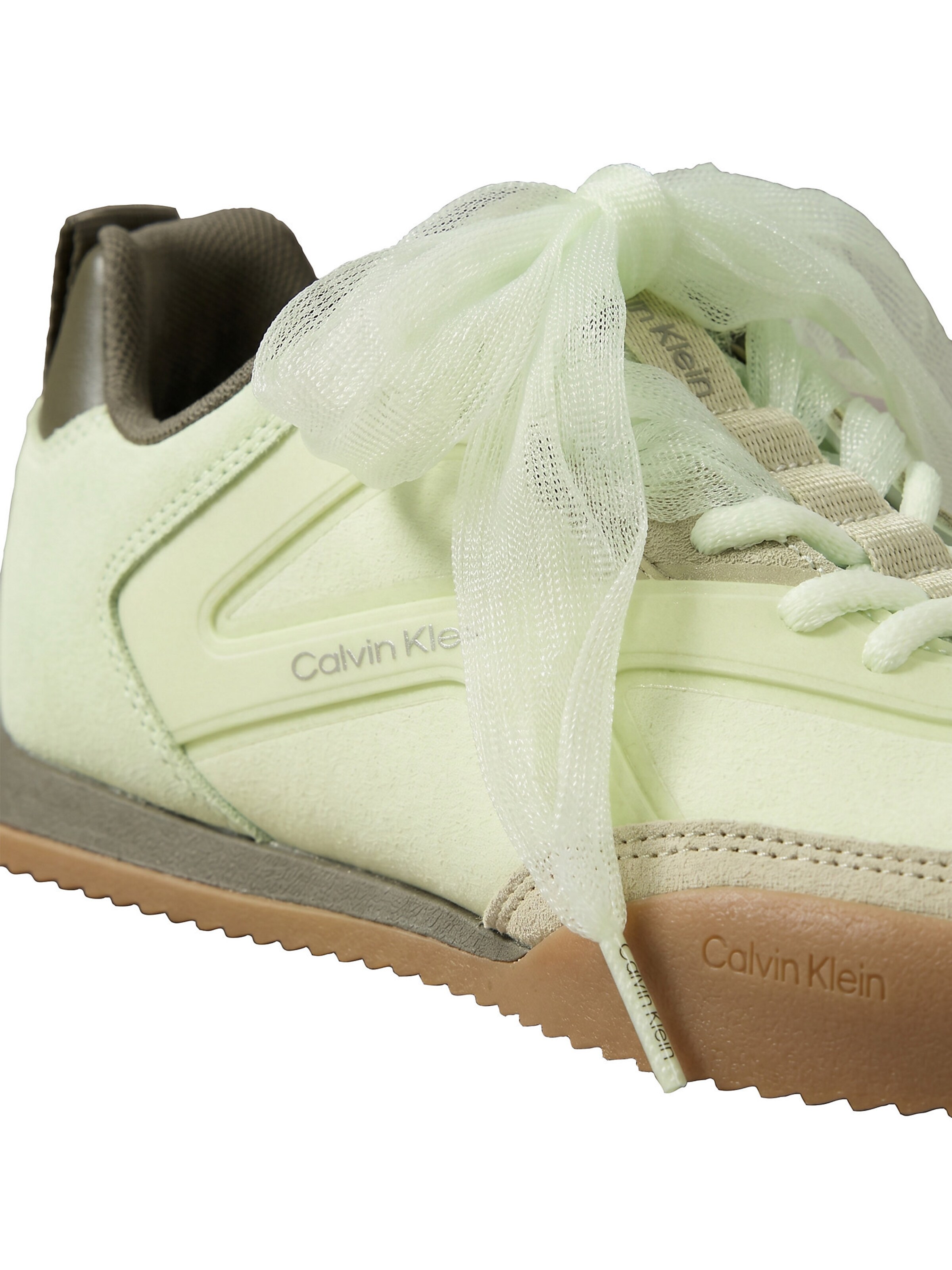 Baskets basses Calvin Klein en vert
