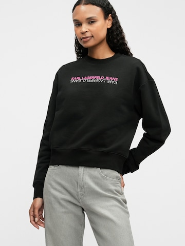 KARL LAGERFELD JEANS Свитшот в Черный