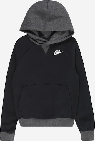 Bluză de molton 'AMPLIFY CLUB' de la Nike Sportswear pe negru: față