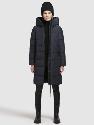 khujo Winter Coat 'JILIAS5' in Blue