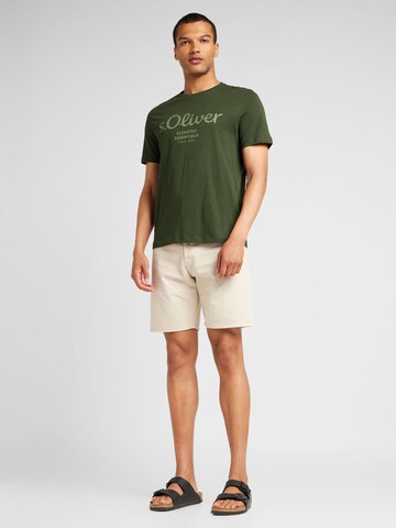T-Shirt s.Oliver en vert