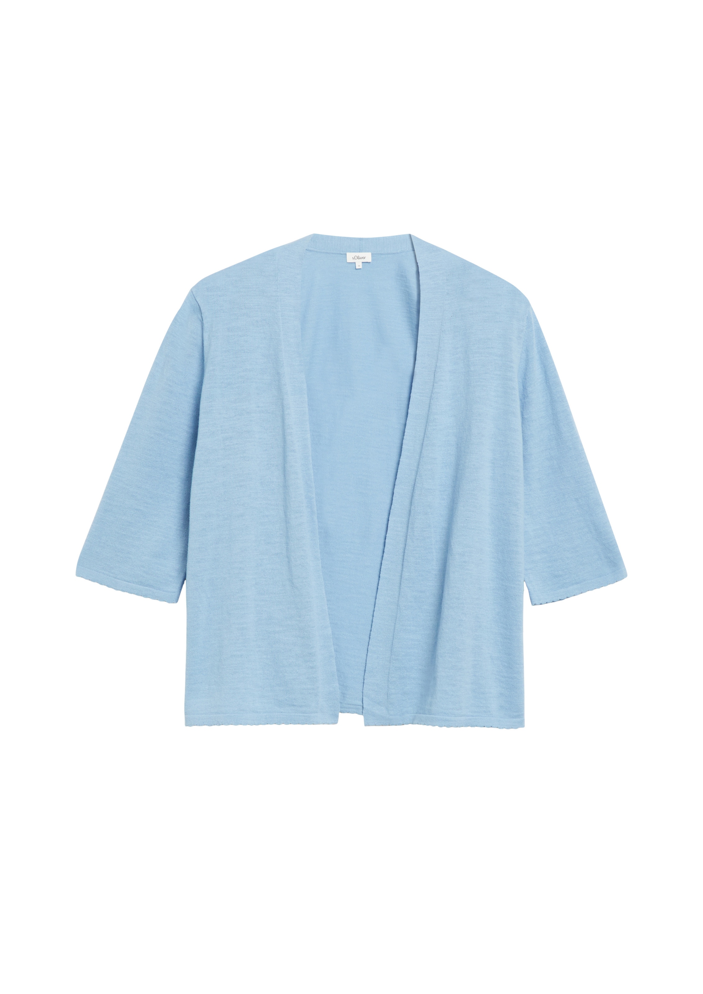 Cardigan s.Oliver en bleu : devant