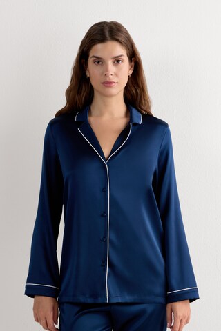 INTIMISSIMI Pajama Shirt in Blue: front