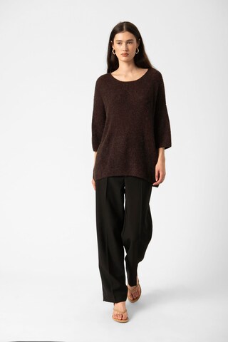 SOAKED IN LUXURY Pullover 'Tuesday' in Braun