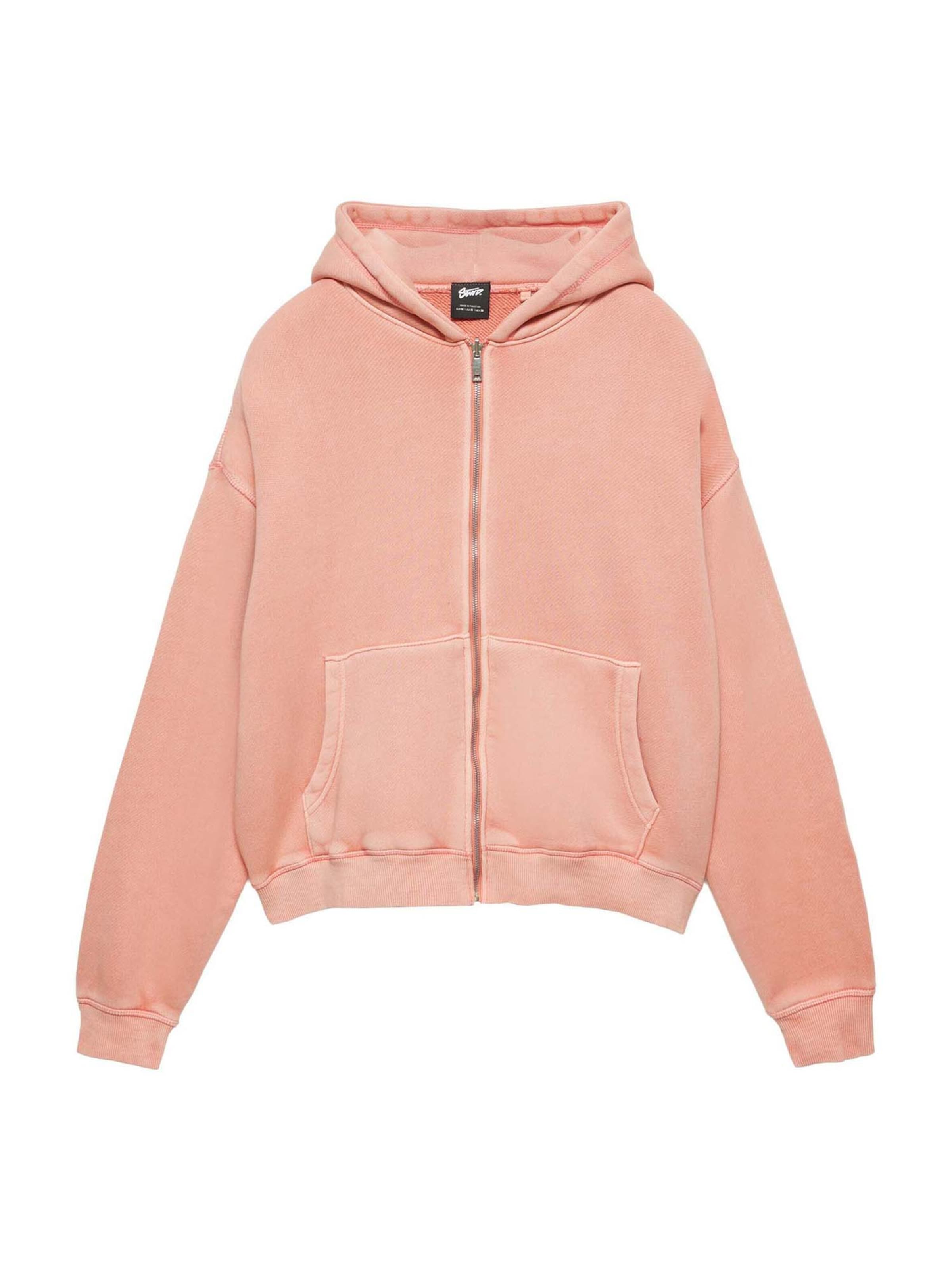 Pull&Bear Mikina ve velikosti S - broskvová, Produkt