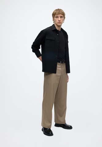 Lindbergh Regular Chinobyxa i beige