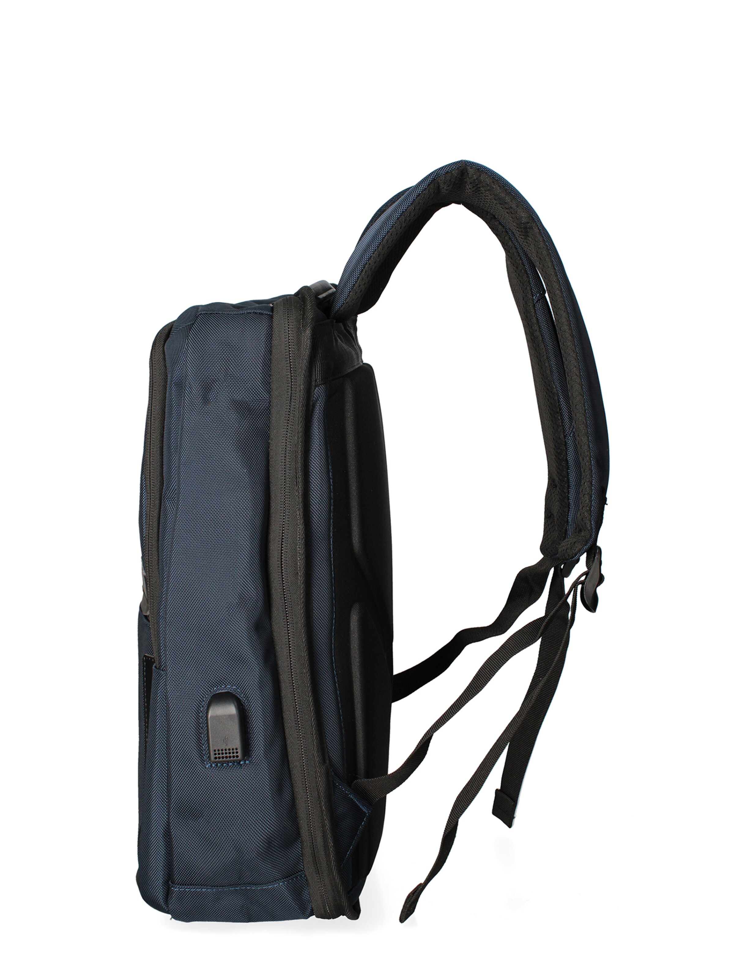 Zaino 'Zaino Unisex Nylon 100% con Zip e Tasche Multifunzionali - 30x43x16 cm' di B. Cavalli in blu
