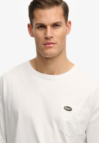 T-Shirt Superdry & Co en blanc