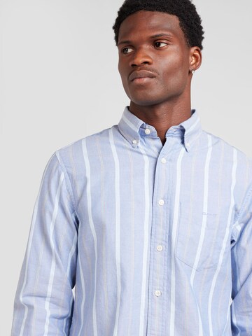 GANT Regular Fit Hemd (GOTS) in Blau