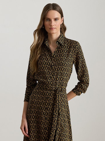 Abito camicia 'KARALYNN' di Lauren Ralph Lauren in nero