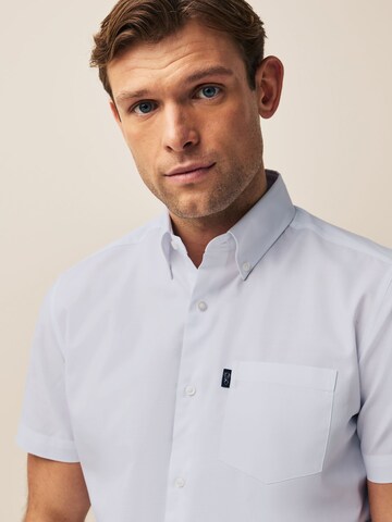Next Regular fit Button Up Shirt in White