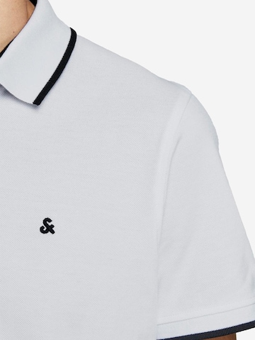 JACK & JONES Shirt 'Paulos - Slim Fit' in White