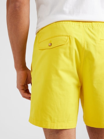 Polo Ralph Lauren regular Παντελόνι 'PREPSTERS' σε κίτρινο