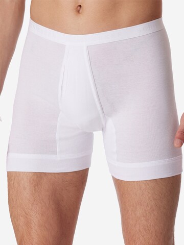 SCHIESSER Boxershorts 'Original Classics Feinripp' in Wit