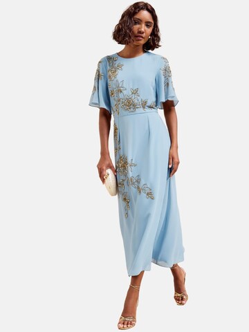 Rochie de la Friends Like These pe albastru: față