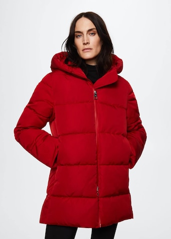 Veste d’hiver 'tokyo' MANGO en rouge : devant