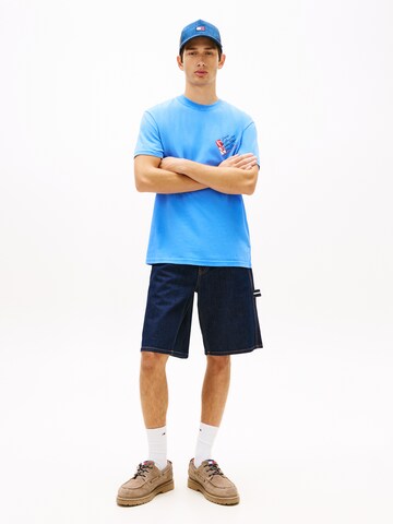 Tommy Jeans Majica | modra barva