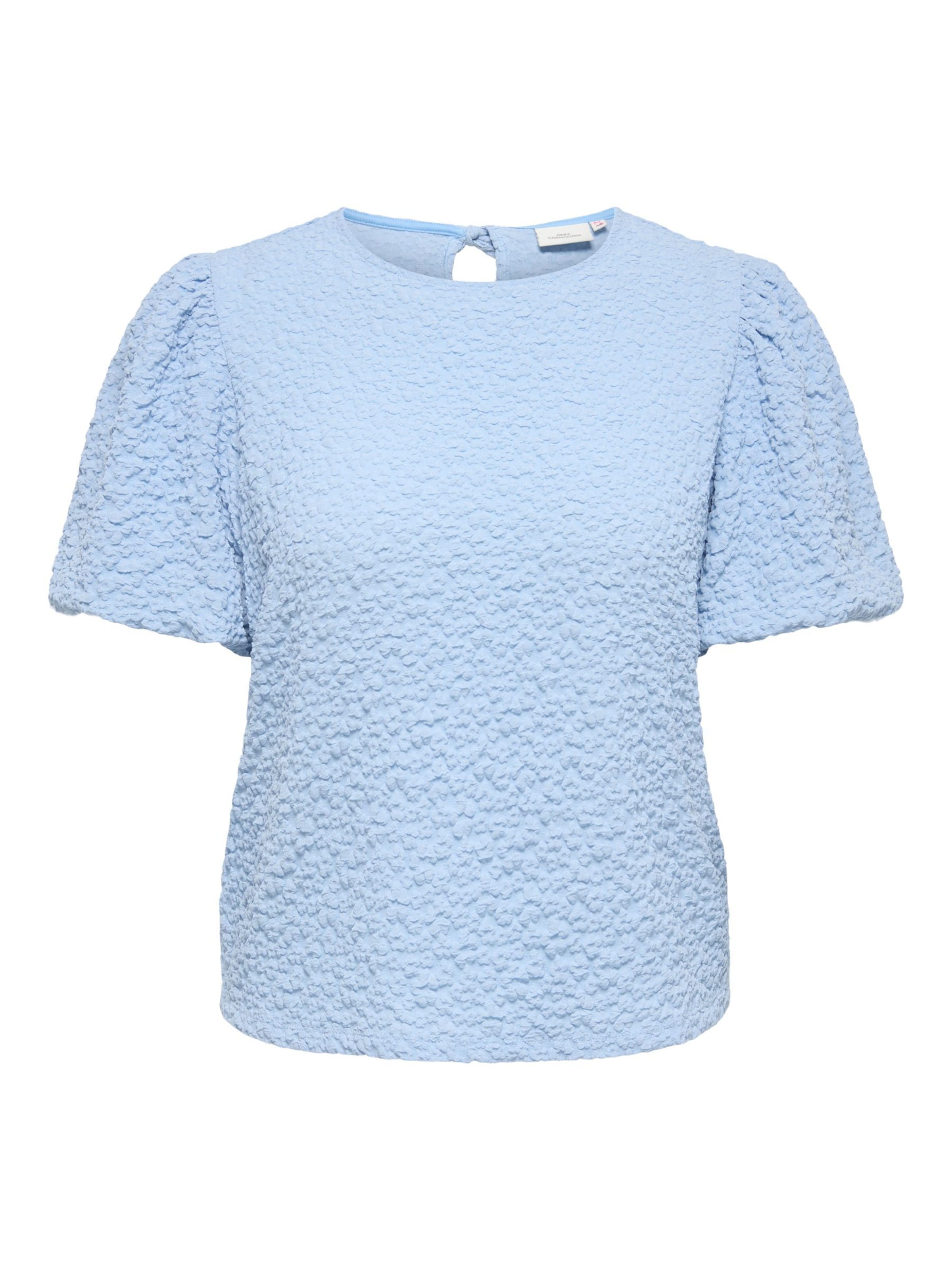 Chemisier 'CAREleni' ONLY Carmakoma en bleu : devant