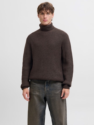 JACK & JONES Pullover 'JORBLEECKER' i brun: forside
