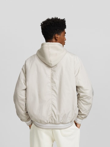 Bershka Between-Season Jacket in Grey