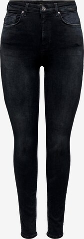 ONLY Skinny Jeansy 'POSH' w kolorze czarny: przód
