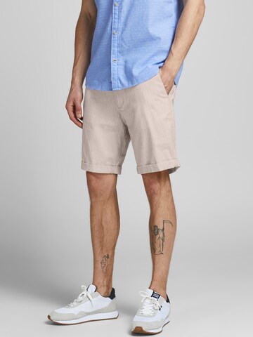 JACK & JONES Regular Shorts 'DAVE' in Beige: predná strana