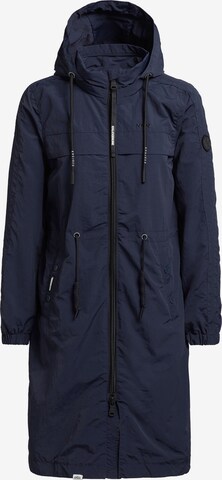 khujo Between-seasons coat 'Voya3' in Blue: front