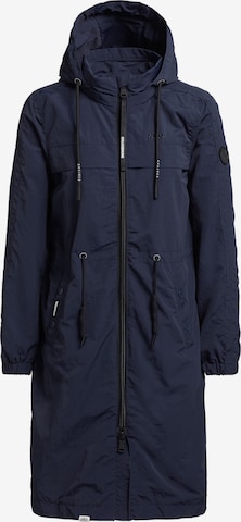 Manteau mi-saison 'Voya3' khujo en bleu : devant