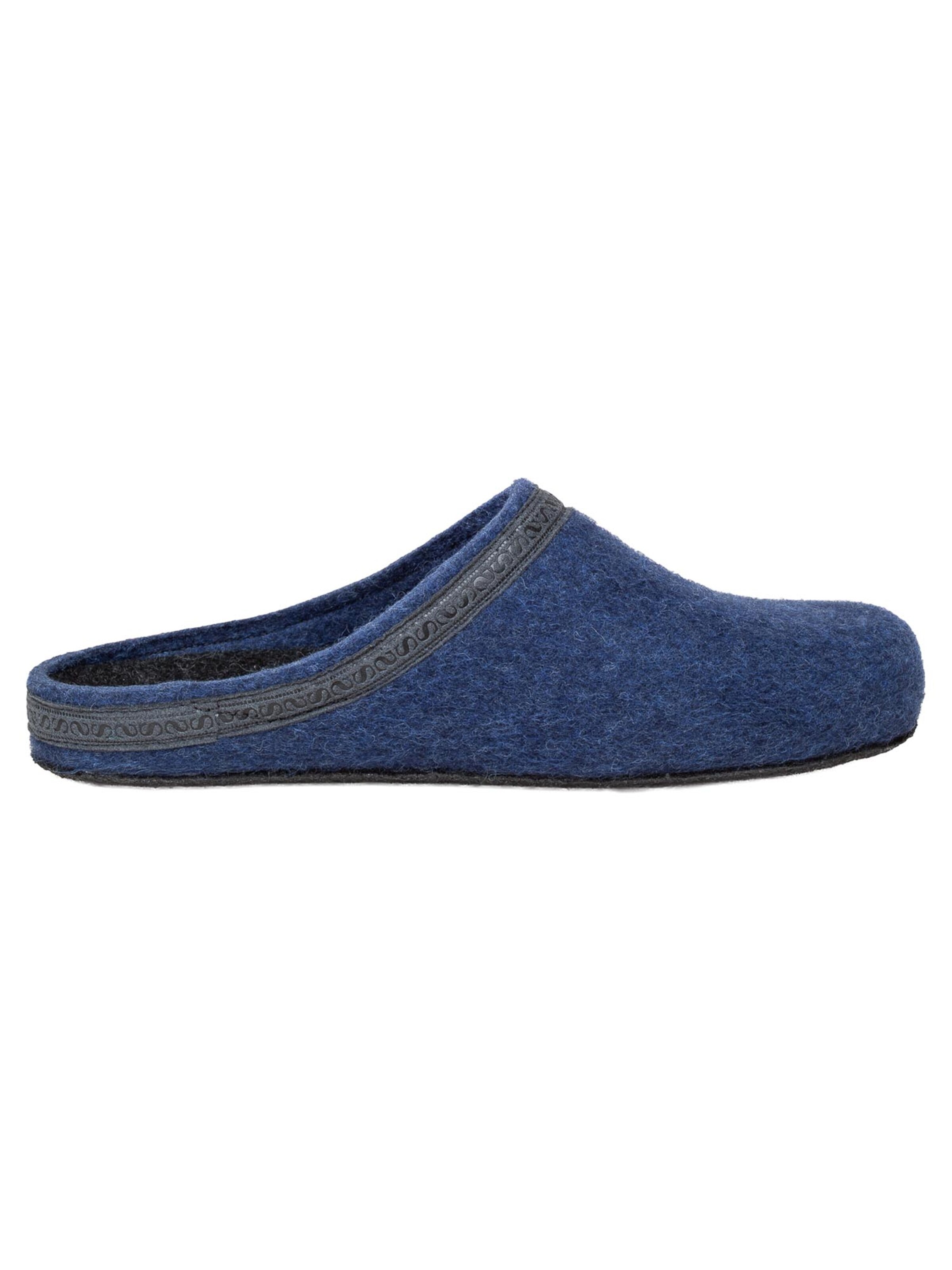 Stegmann Slipper 'Filz' in Blue