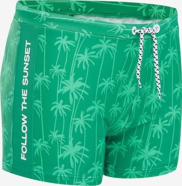 WE Fashion - Bermudas en verde