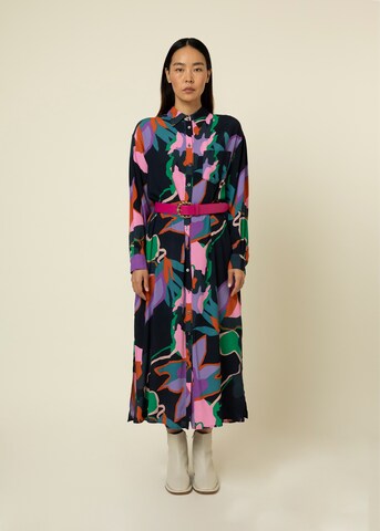 FRNCH PARIS Košeľové šaty 'Adenisse' - zmiešané farby: predná strana