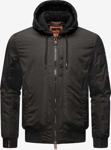 STONE HARBOUR Jacke 'Hoobo' in Schwarz: predná strana