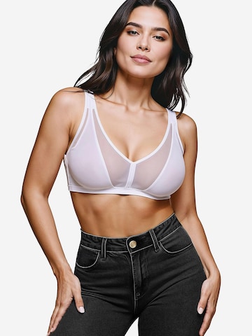 Vivisence T-shirt Bra '1088' in White